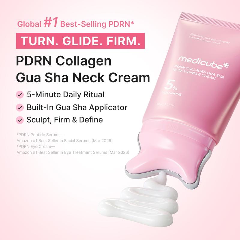 Medicube [NEW] Collagen Gua Sha | Anti-Aging Neck Firming Cream | K-Beauty Products