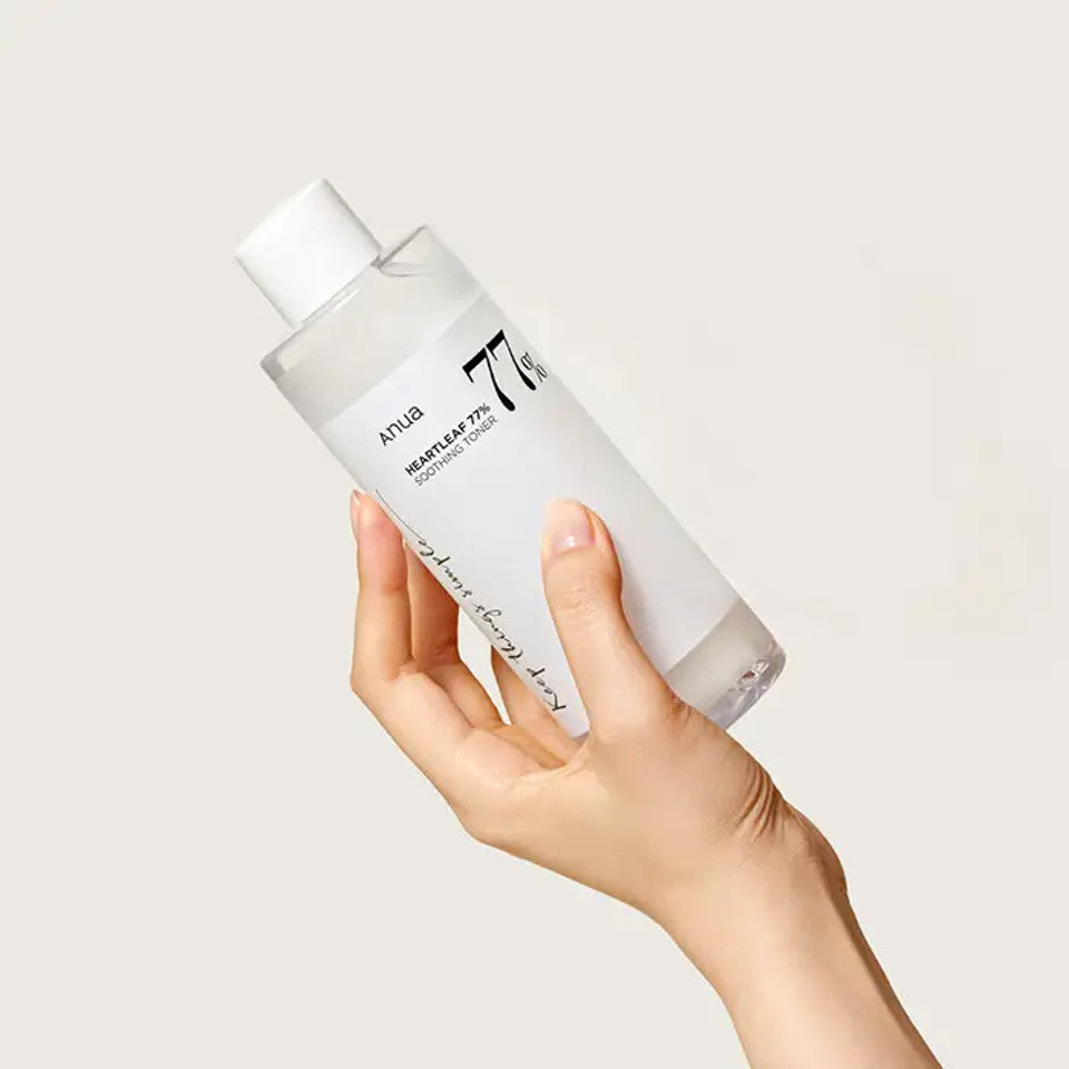 ANUA Heartleaf 77% Soothing Toner for Sensitive & Acne-Prone Skin| K-Beauty Products