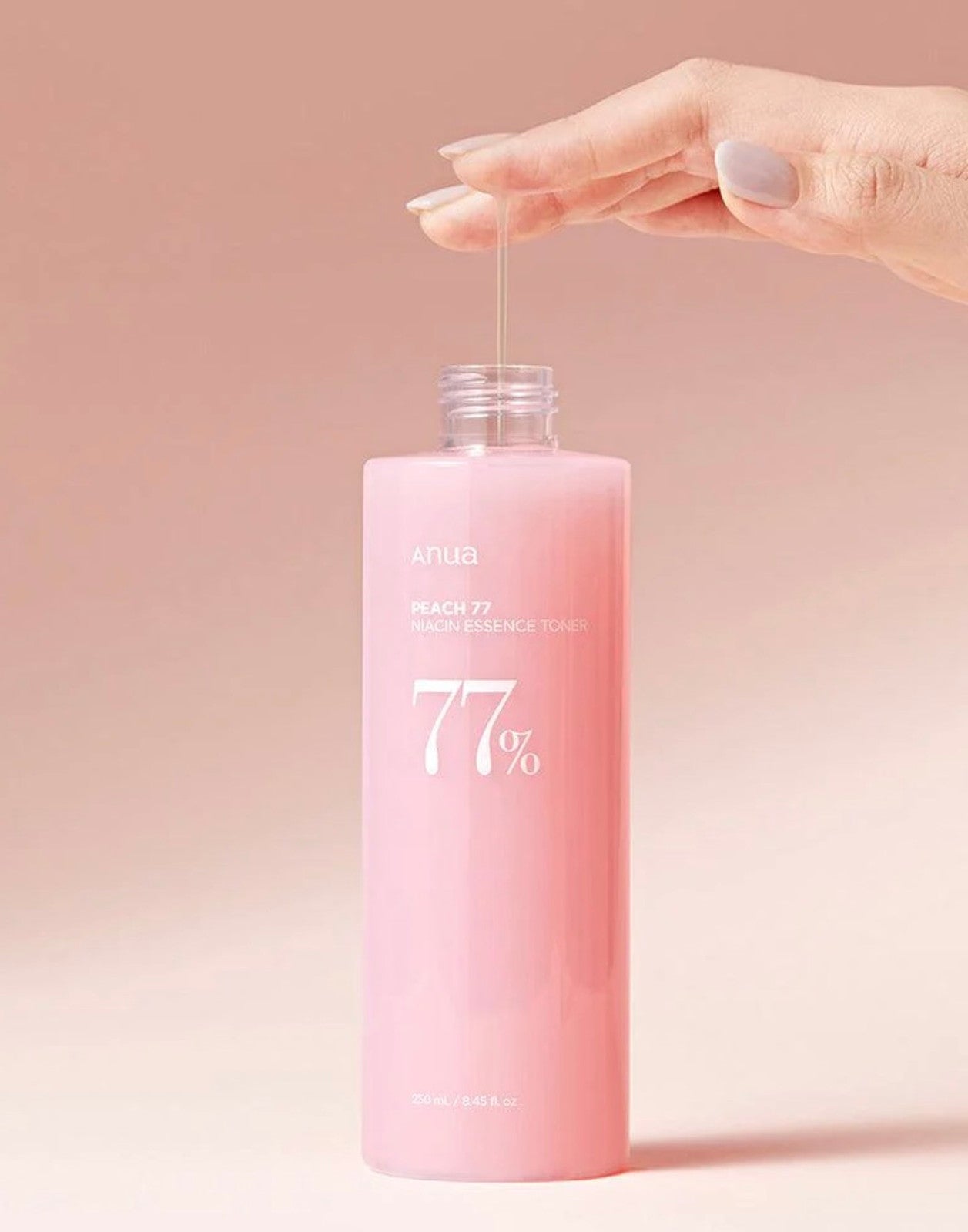 ANUA Peach 77 Niacin Essence Toner for acne prone skin | K-Beauty Products