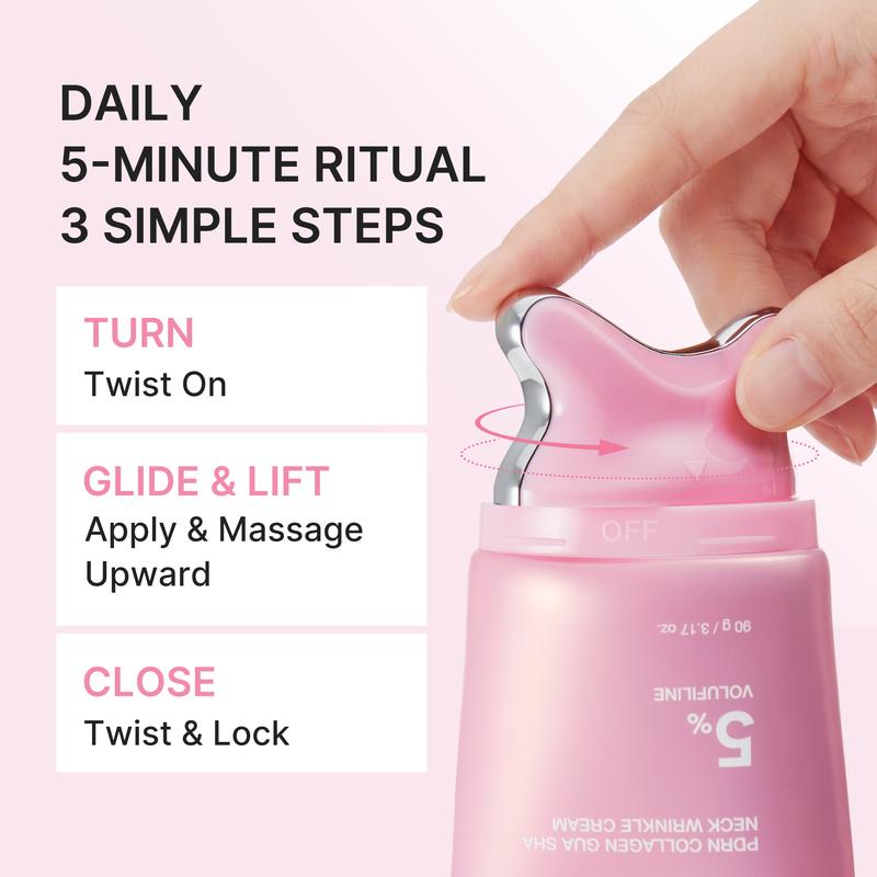 Medicube [NEW] Collagen Gua Sha | Anti-Aging Neck Firming Cream | K-Beauty Products