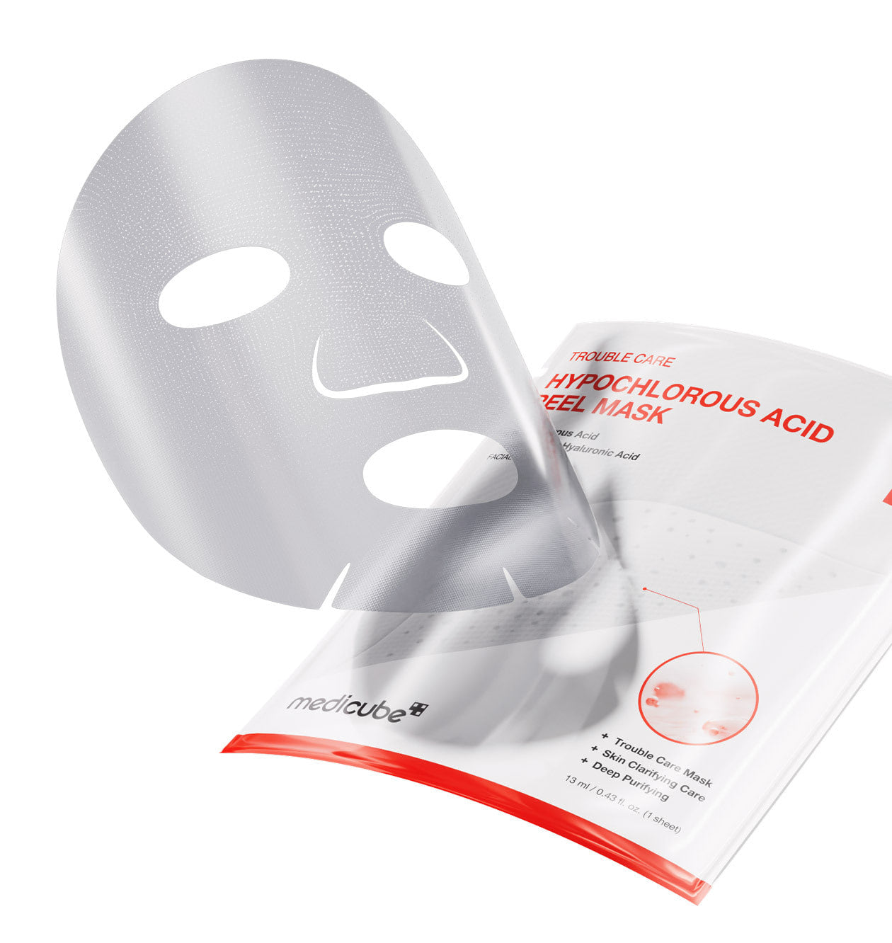Medicube Hypochlorous Acid Peel Face Mask 13ml X 3ea | K-Beauty Products